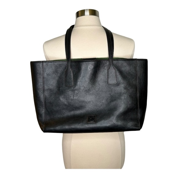 Dooney & Bourke Black Florentine Ashton Tote - Picture 1 of 16
